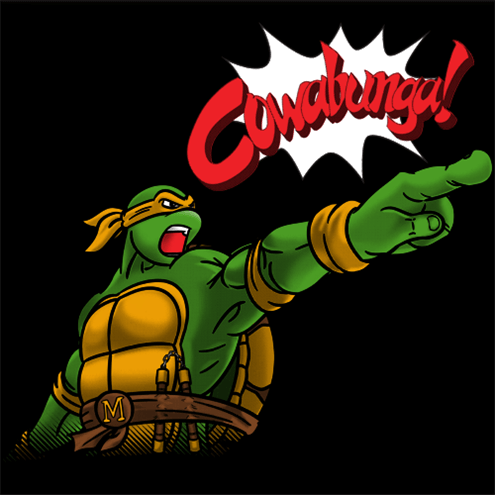 cowabunga it is shirt