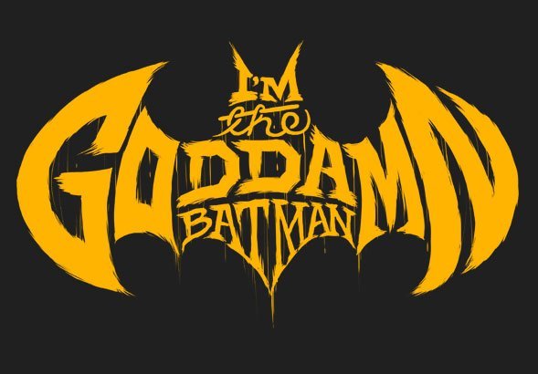 I'm the Goddamn Batman! shirt from teeVillain - Daily Shirts