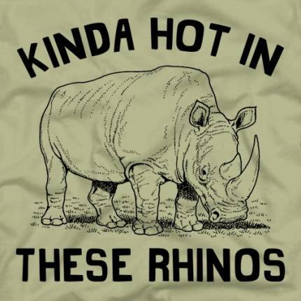 Kinda Hot In These Rhinos